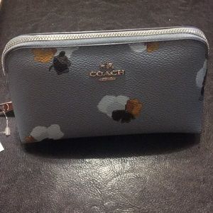 COACH floral cosmetic bag 17